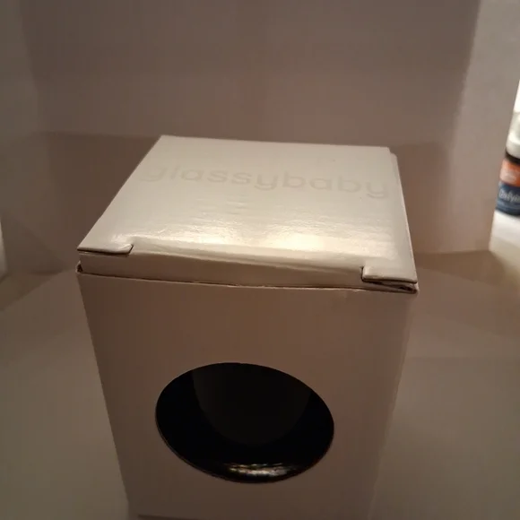 Glassybaby "Gratitude "Hand-Blown Votive Candle Holder NEW w/Sticker In BOX - Picture 5 of 6